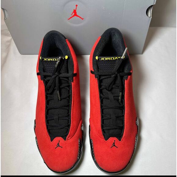 Size 10.5 - Nike Air Jordan 14 Retro Ferrari 2025 Men's Shoes Ships Now - Picture 4 of 10